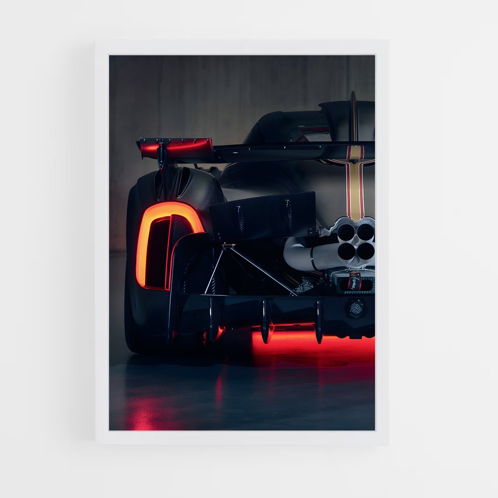 Poster Huayra r magnifique – affiche Pagani (vue 3)
